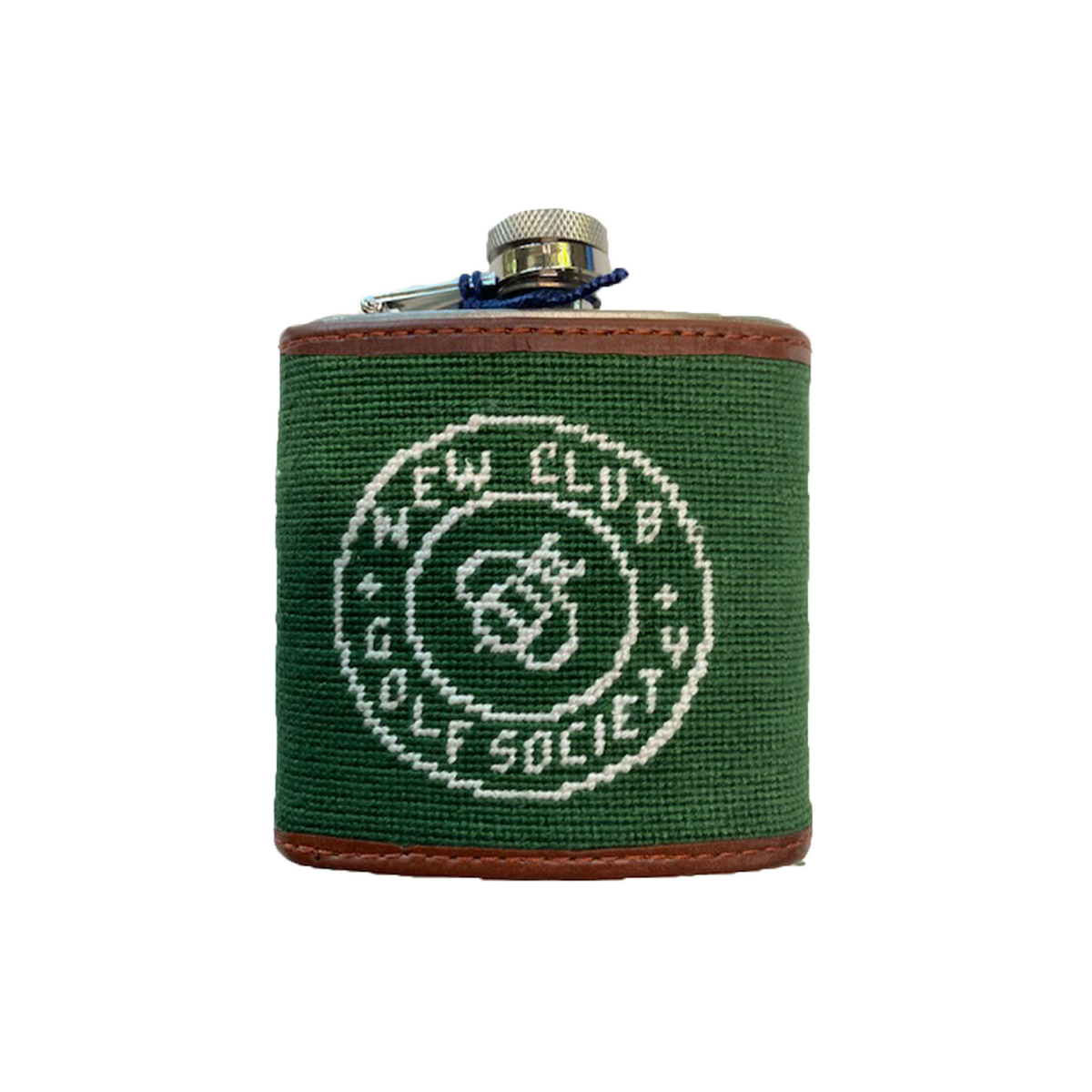 Custom Needlepoint Flask Smathers & Branson
