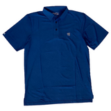 Heathered Performance Polo - Straight Down