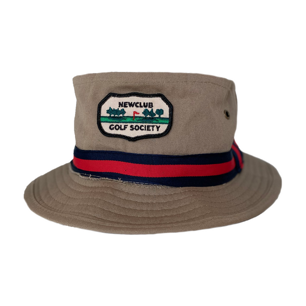 Classic Khaki Bucket Hat NCGS Patch – shop.newclub.golf